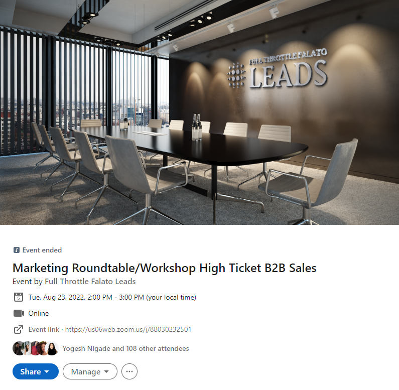 Why use roundtables to build your brand and leads?
